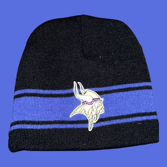 NFL MN Vikings Miler Lite Collab Beanie Skull Cap O/S - Picture 3 of 3